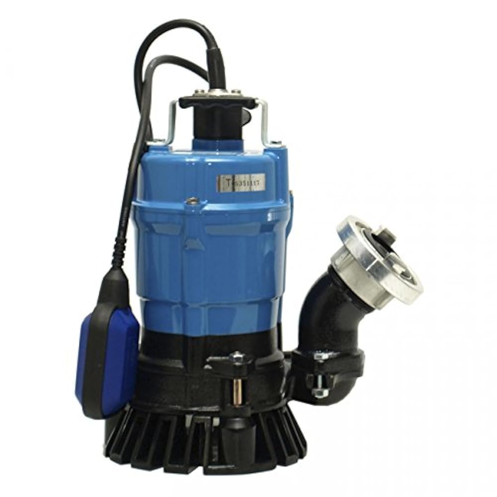 Tsurumi Schmutzwasserpumpe HSA2.4S 207 l/min, Förderhöhe 10 m mit Schwimmerschalter