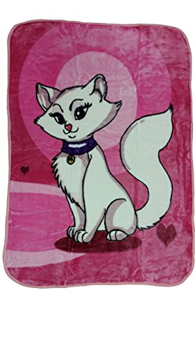 Preisvergleich Produktbild YSN Home Collection - Kinderdecke Decke Kuscheldecke - Katze Pink Kitty - 110x140 cm