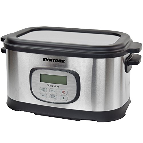 Syntrox Germany Sous Vide Kocher Multikocher, Vakuumgarer, Slow Cooker Langsamgarer, Schongarer der Premiumklasse - 9