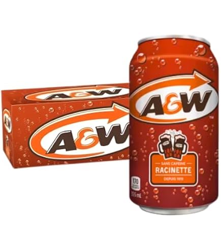 A&W Root Beer Fridge Pack Cans 12x335ml (Pack of 12) , Packaging