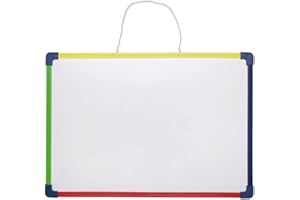 Maul Multicolor infantil pizarra magnética, Whiteboard, portátil Pizarra 40 x 28 cm