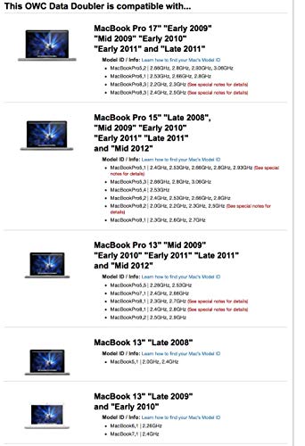 Más Barato OWC Data Doubler - Base de sujeción para Disco Duro, Azul en
Amazon