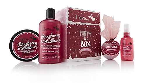 I Love… Raspberry & Blackberry Party In A Box Gift Set