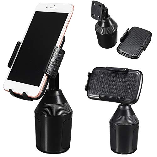 Preisvergleich Produktbild Bovake Cup-Telefon Universal Verstellbarer Cupholder-Autohalterung für Handys Weather Tech