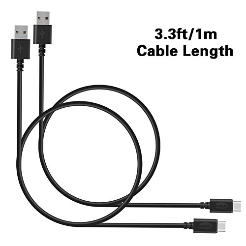 [2-Pack] USB Type C Kabel, iVoler [3ft/1m] High-Speed Type-C auf Type-A USB 2.0 [USB C auf USB A] Datenkabel für Huawei P9 / P9 Plus, LG G5,HTC 10,Nexus 6P/5X, Asus Zenfone 3 ZE552KL 5.5“,Microsoft Lumia 950/950XL, Oneplus 2 / 3, Xiaomi Mi 5, Apple neue MacBook 12 Zoll, ChromeBook Pixel, Nokia N1, Handy,Tablet und andere Type-C Unterstützte Geräte - 9