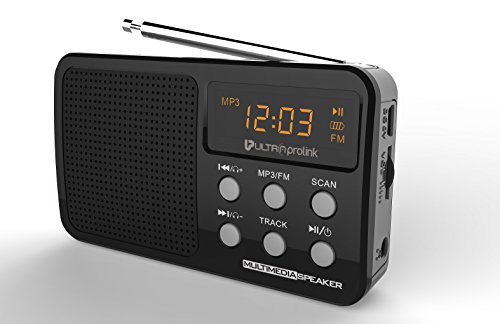 Ultra Prolink Retro Multimedia FM/MP3 Player UM0017 (Black)