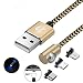 Produktbild Ugi® 3 in 1 Micro-USB-Kabel Android-Ladegerät Kabel iPhone Lightning Calbe Typ-C-Ladegerät Kabel mit LED-Licht für Samsung iPhone Tablet Google Pixel und Mehr