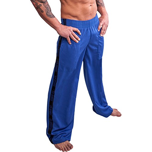 Fitnesshose S9, Sporthose f. Fitness- u. Krafttraining / Farbe: blau / Damen, Herren - 2