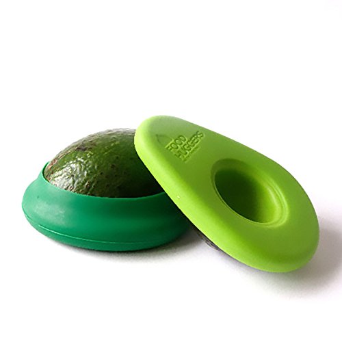 Lebensmittel Huggers von Kitchencraft Silikon Avocado Savers – Mehrfarbig (Set von 2) - 6