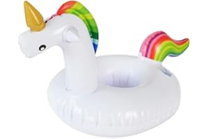 Bargain Wells Unicorn Inflatable Drink Holder – Pool Bath Hot Tub Cup Float