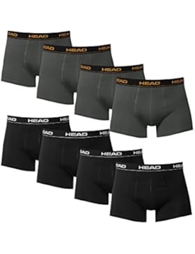 Head Herren Boxershorts im 8er Pack ohne Eingriff 841001001