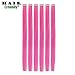 Creamily 6 Pieces of Hot Pink 20" Inches Multi-colors Party Highlights Clip in Synthetic Hair Extensions