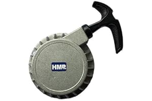‎HMPARTS HMParts Alu Seilzugstarter für Pocket Bike Motor Seilzug Grau/Silber klein