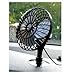 Produktbild Auto-Ventilator 12V mit Saugnapf-Befestigung schwarz Kühler Raum-Lüfter Luft-Erfrischer Lüftung
