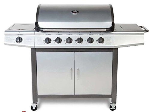 spécifications Generic Dyhp-a10-code-6297-class-1 -- Brûleur Inc côté 6 + 1 Deluxe en argent barbecue à gaz pour bassin BQ SI barbecue grill Luxe GA – -nv _ 1001006297-hp10-uk