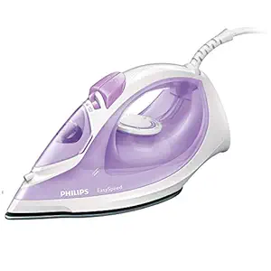 Philips EasySpeed GC1026/30 2000-Watt Soleplate Steam Iron (Purple)