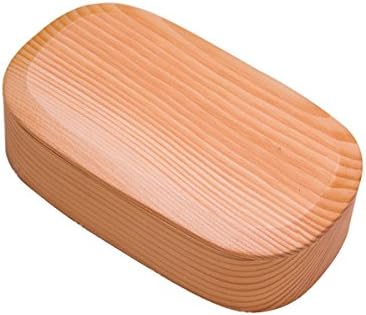 Wooden Rectangular With Internal Separator Environmental Lunch Box,Beige