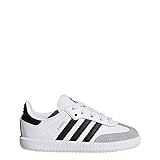 Leder Ober adidas Unisex Baby Samba Og EL I Hausschuhe, Weiß (Ftwbla/Negbás/Gracla 000), 22 EU