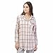 Rjr.John Rocha Womens Pink Checked Pyjama Shirt 16