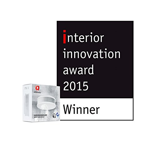 12-er Set Kleiner Brandmeister Rauchmelder PX-1 mit 10 Jahres-Batterie - 7