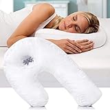 U-Form Side Sleeper Kopfstütze Seitenschläferkissen, Wirbelsäule Korrigieren,Side Sleeper Kopfstütze Reisen Weiche Anti-Schnarchen Kissen Für Ohren, Nackenschmerzen, Schulterbeschwerden U-Form Side Sleeper Kopfstütze Seitenschläferkissen, Wirbelsäule Korrigieren,Side Sleeper Kopfstütze Reisen Weiche Anti-Schnarchen Kissen Für Ohren, Nackenschmerzen, Schulterbeschwerden