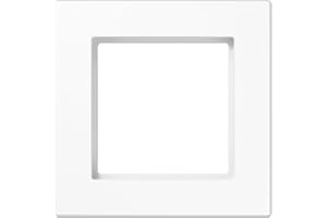 JUNG Rahmen A550 Simple Weiß Alpino Thermoplast