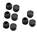 Produktbild sourcingmap® 9Stk. Büro Gummi Möbeln Tisch Beinschutz Bein Kappe Schutzhülle schwarz 19x14mm