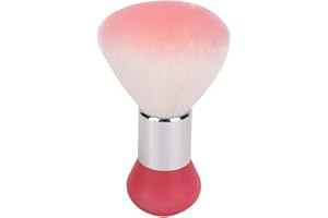 ‎FILFEEL Barber Neck Duster Brush, Professional Hair Salon Haarentfernungsbürste, Broken Hairbrush, Haarschnitt Spezielle Reinigungsbürste Haarschneide-Kits für Barber Haircut, Rasieren, Reinigen(Rosa)