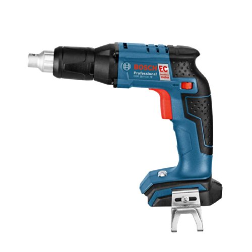 Bosch Professional GSR 18V-EC TE Akku-Trockenbauschrauber, max. 25Nm im harten Schraubfall, Werkzeugaufnahme: 1/4"-Innensechskant, Solo Version, L-BOXX, 1 Stück, 06019C8004
