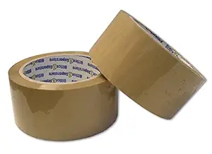 iStoreDirect Brown Tape, 60 m - Pack of 2