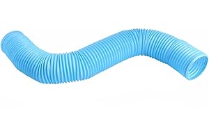 UKETO Small Pet Collapsible Tunnel Tube for Rabbit Ferret Guinea Pig Toy (Blue)