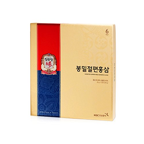 Cheong Kwan Jang Cortes de ginseng coreanos rojos, 12 unidades