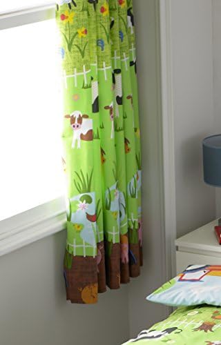 Samantha George Down On The Farm 72" Curtains