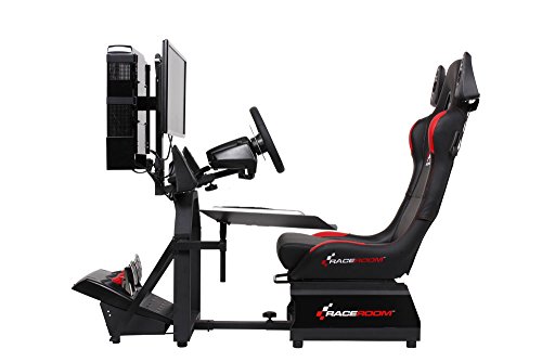 Preisvergleich Produktbild RaceRoom Simulator RR3055 + Logitech Lenkrad G920 + PC + Sound - Rennsimulator