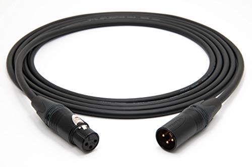 Mogami 2534 Quad Professionel Studio Kabel Symmetrische Mikrofon | Neutrik Gold XLR female - XLR male | HiFi, 1,0 m