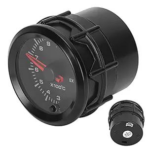 Exhaust Gas Temp Gauge, EGT Gauge Premium Sensitive Convenient with Numbers and Pointer Clearly Show for Most People for Exhaust Gas Temperature Meter