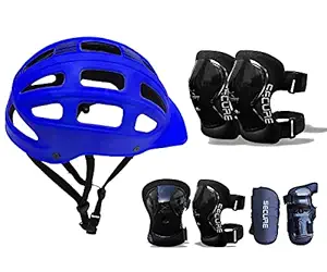 Jaspo Sturdy SX4 Adjustable Multisport Helmet with Protective Guards for Skateboarding, Skating, Cycling & Other Sports Age Group up to 4-10 Years for Kids ? Made in India