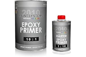 PAINTSYSTEMS REFINISH COLOURS 2K EPOXY Primer GRUNDIERUNG 10:1 FÜLLER HAFTGRUND 1,1kg + HÄRTER