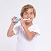 Yijan T2S New Waterproof Kids Electric Toothbrush Music Toothbrush For Children with Replaceable Brush Head (Blue)