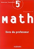 Image de Nouveau transmath 5e : Livre du professeur