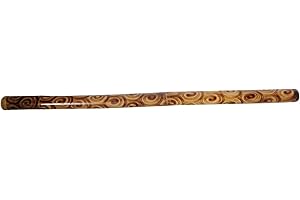 WORLD PLAYGROUND LTD Aboriginal Bamboo Didgeridoo with Burnt Style Design