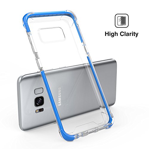 MoKo Samsung Galaxy S8 Funda - Flexible Case de Amortiguaci n TPU de Choque-Absorci n con Anti-ara azos Transparente Duro Back Cover para Samsung Galaxy S8 2017 5 8 Pulgadas Azul reviews MoKo Samsung Galaxy S8 Funda - Flexible Case de Amortiguaci n TPU de Choque-Absorci n con Anti-ara azos Transparente Duro Back Cover para Samsung Galaxy S8 2017 5 8 Pulgadas Azul