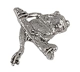 Estaño ~ árbol de rana sobre rama ~ Pin de solapa/broche ~ A064