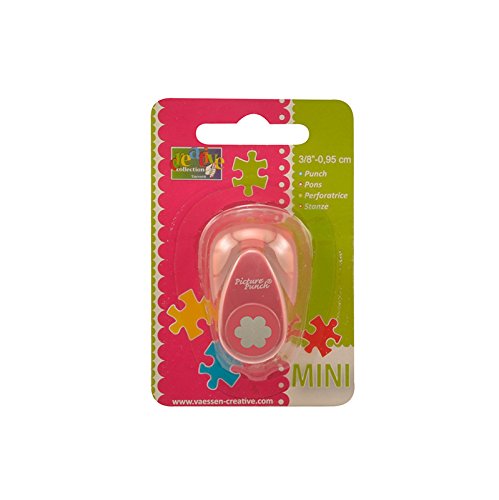 Vaessen Creative 21432-009 Ministanzer Blume | 0, 95 cm, Metal, Plastic, Purple, 5 x 3.4 x 3.8 cm - 5