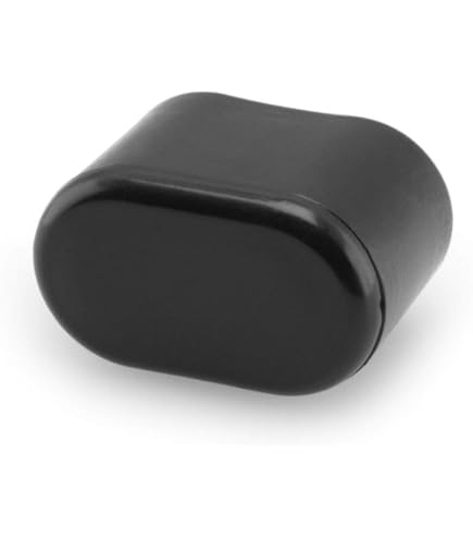 Embout à Ailettes Rectangle Gris Bouchon Plastique