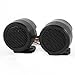 Schwarz Audio Auto Lautsprecher Dome Hochtöner 500 Watt 5 kHz - 20 kHz, 2 Stück