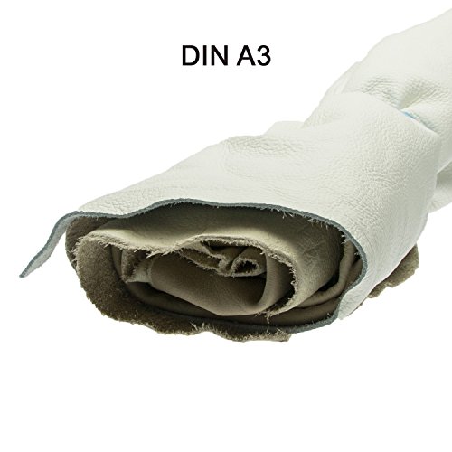Lederreste Lederstücke extragroß A3 1kg Varianten von Grauen Farbtönen , alle Stücke mind. DIN A3 groß von Langlauf Schuhbedarf ® - 2