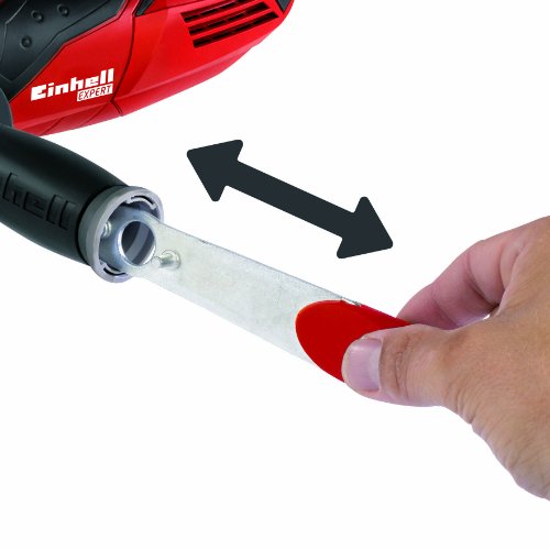 Einhell Winkelschleifer TE-AG 125/750 Kit (750 W, Scheiben-Ø 125 mm, Schlüssel im Zusatzhandgriff, inkl. Dia-Trennscheibe, Scheibenschutz, im Koffer) - 8