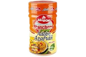 Mélange d'épices au safran de la République dominicaine, boîte 158g - Sazon Ranchero Adobo con Azafrán BALDOM