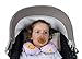 merrymama- Padded Headrest in Bio Spelt Husks, 18/36 months, Zoo White Background